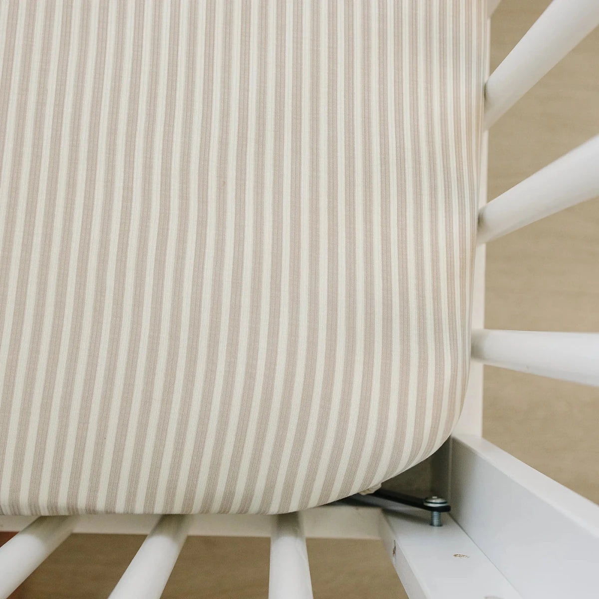 Ribbed Bamboo Stretch Crib Sheet - Three:Twelve Boutique - Mebie Baby