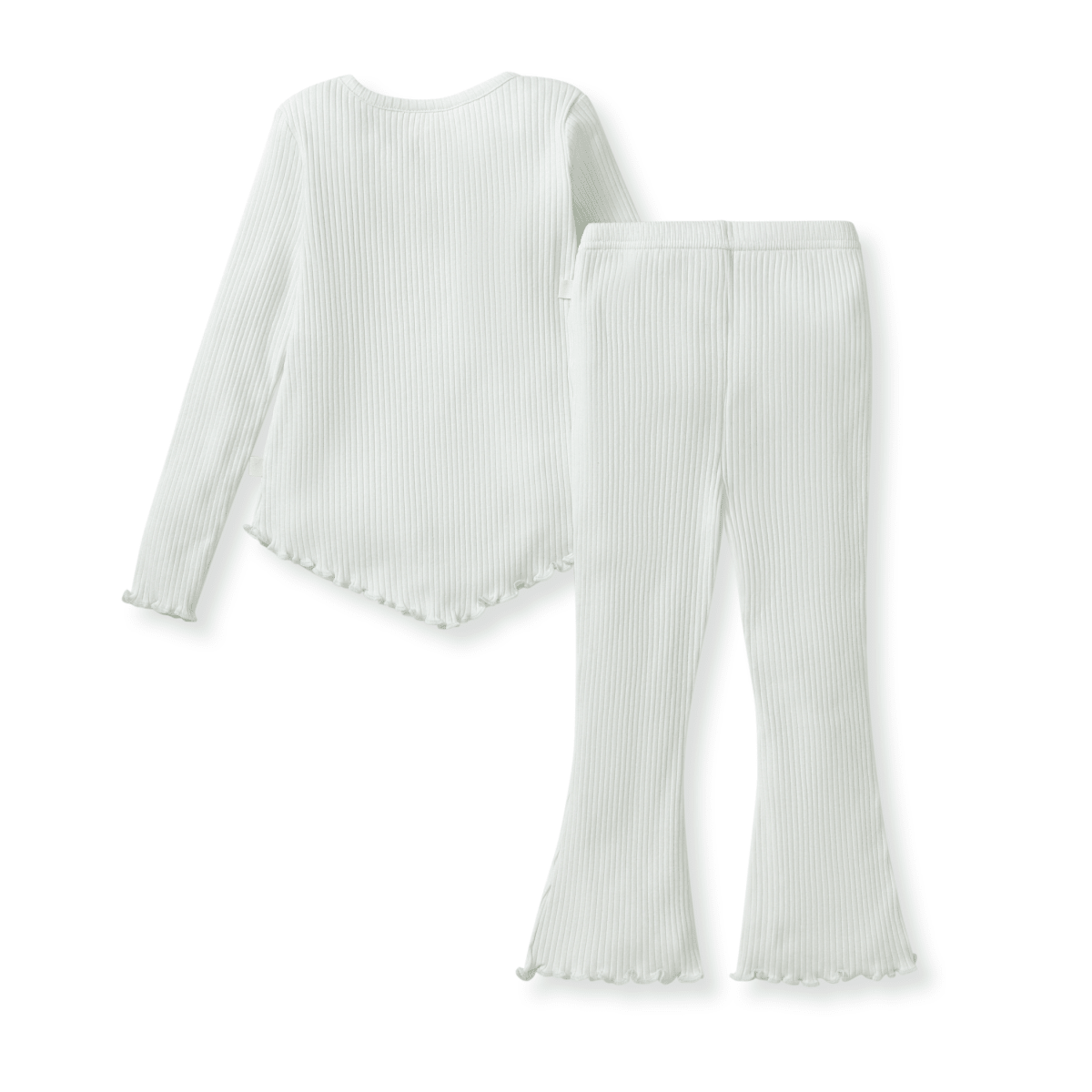Ribbed Tee & Flare Pants Set - Three:Twelve Boutique - Burt's Bees Baby