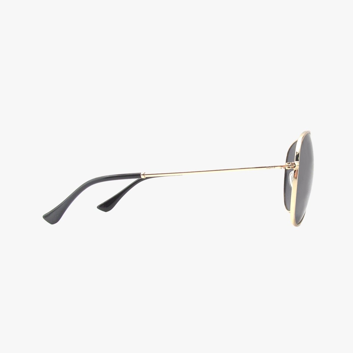Ryder Smoke Polarized Aviator Sunglasses – Gold Metal Frame UV400 Lenses - Three:Twelve Boutique - Kohv Eyewear