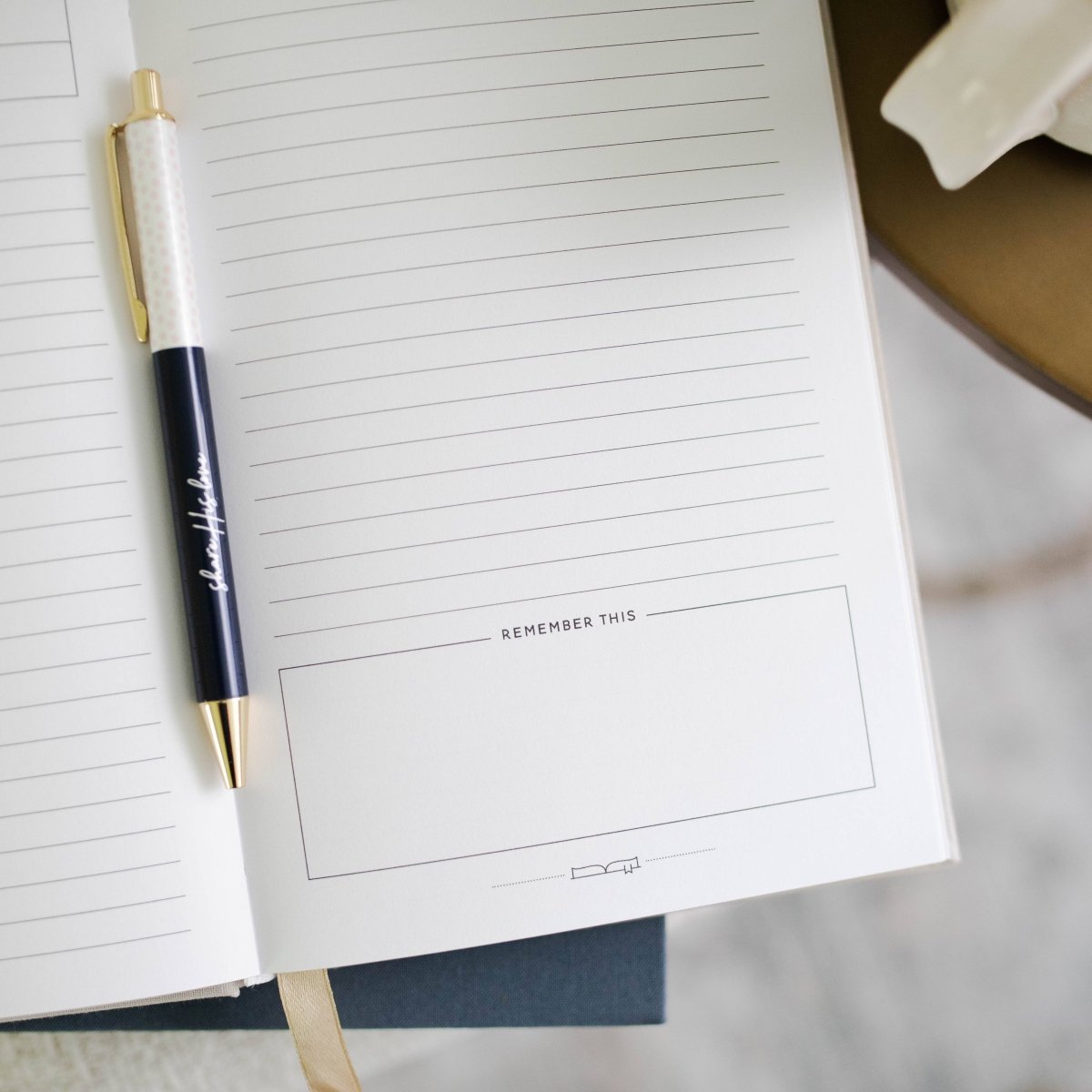 Sermon Notes Journal - Beige - Three:Twelve Boutique - The Daily Grace Co