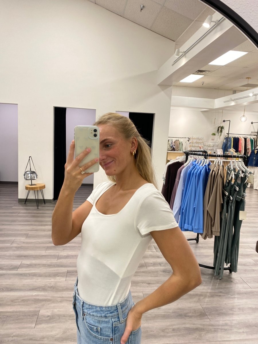 Square Neck Top - Three:Twelve Boutique - Hyfve