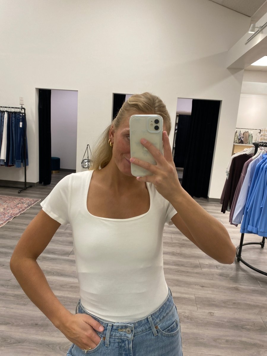 Square Neck Top - Three:Twelve Boutique - Hyfve