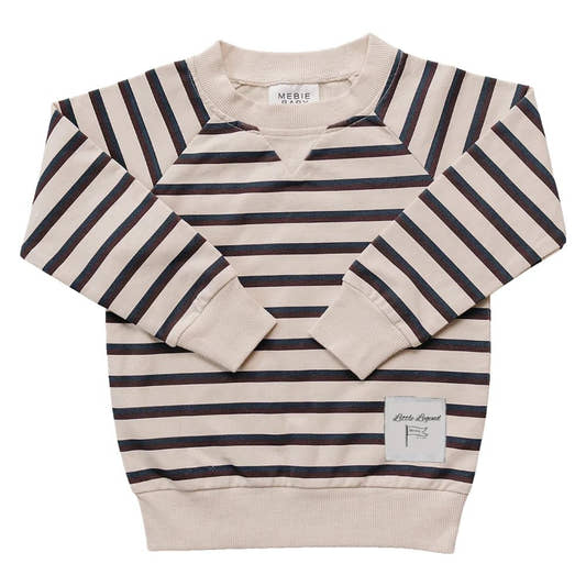 Striped Crewneck - Three:Twelve Boutique - Mebie Baby