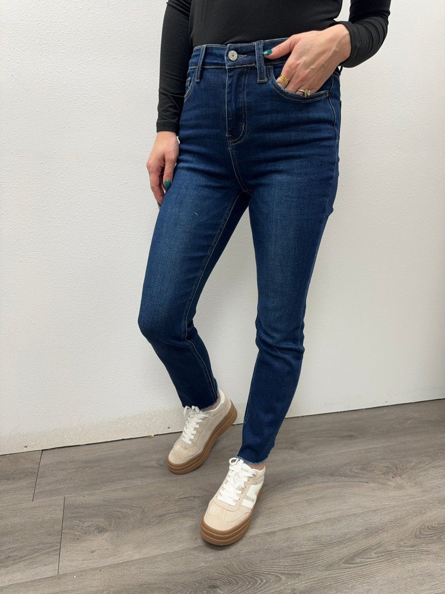 Super High Rise Slim Straight - Three:Twelve Boutique - Vervet