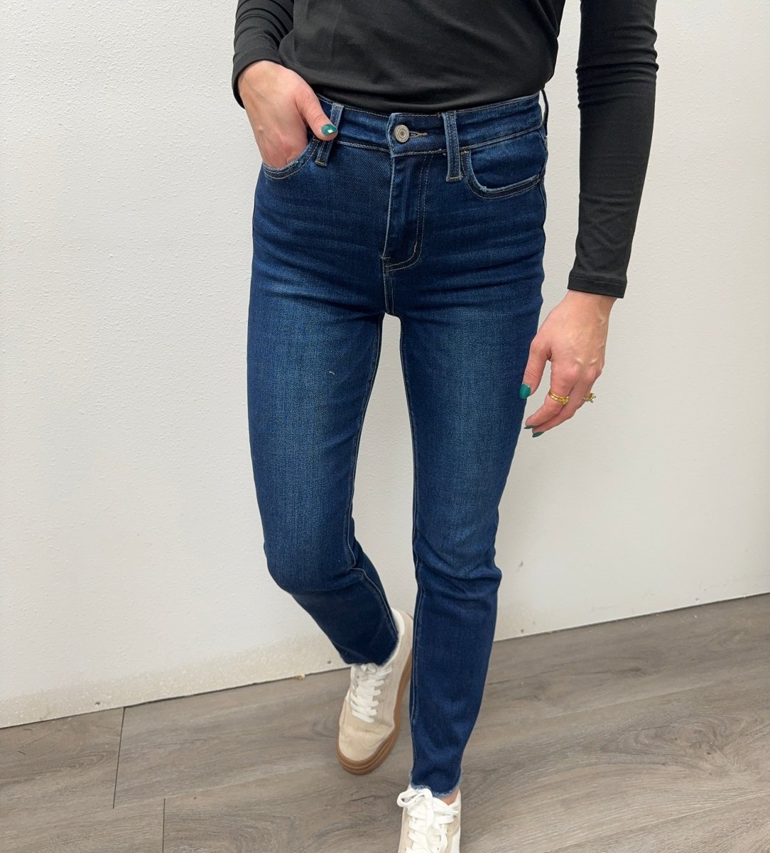 Super High Rise Slim Straight - Three:Twelve Boutique - Vervet