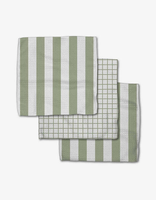 Sweet Mint Dishcloth Set - Three:Twelve Boutique - Geometry