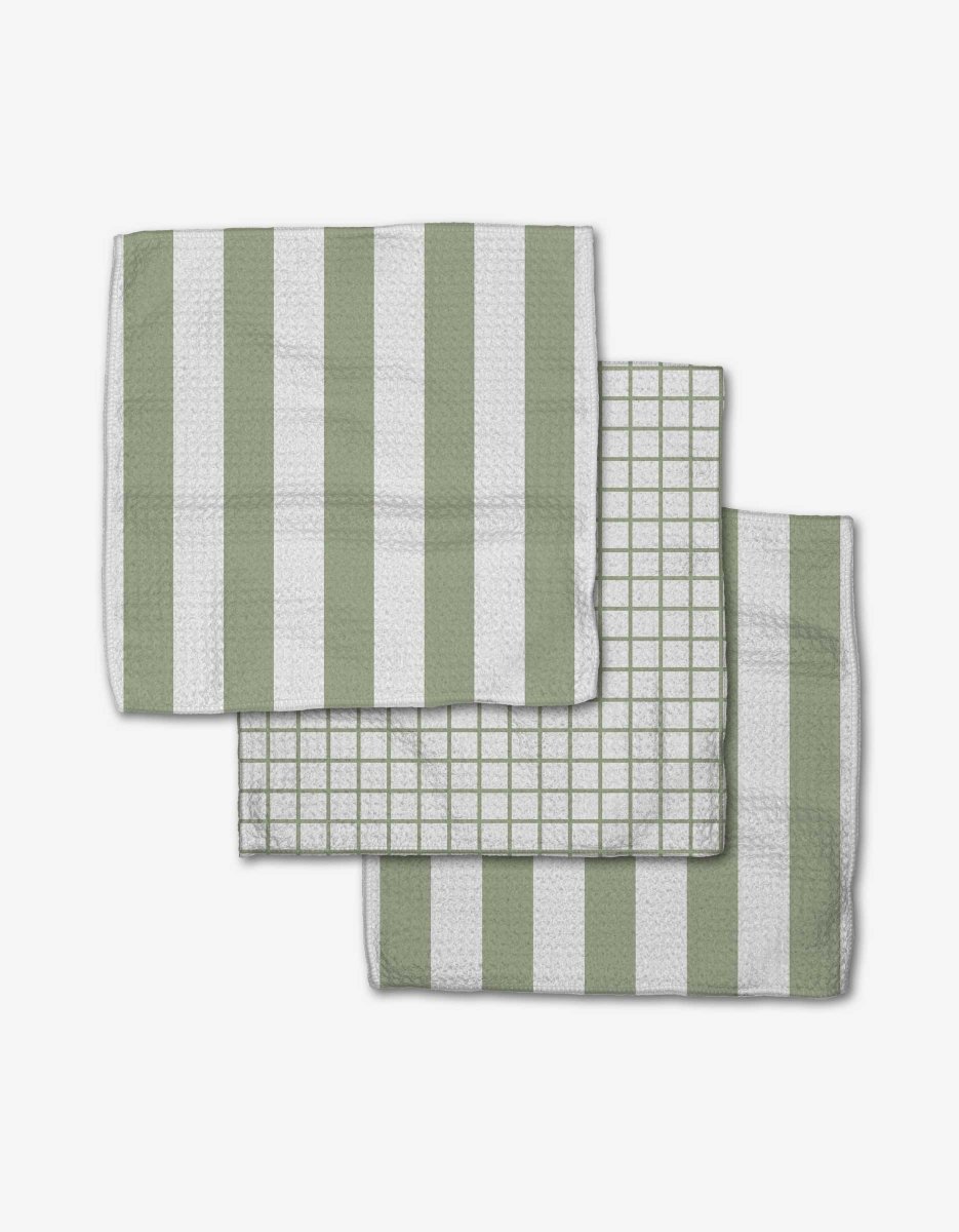 Sweet Mint Dishcloth Set - Three:Twelve Boutique - Geometry