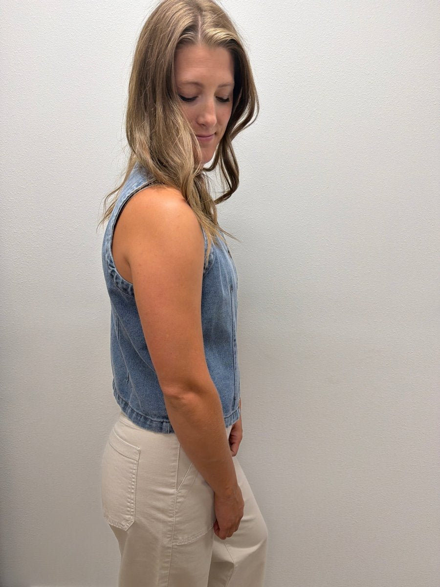 Tailored Vest - Three:Twelve Boutique - Mikarose