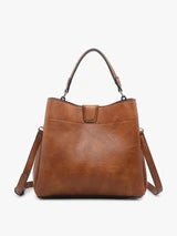 Tati Monogrammable Satchel w/ Shoulder Strap - Three:Twelve Boutique - JEN & CO