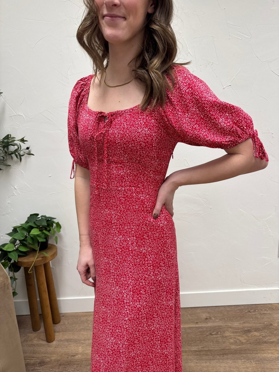 everyday midi dress The Jamie Dress – Classic Everyday Midi Dress Berry / Xsmall