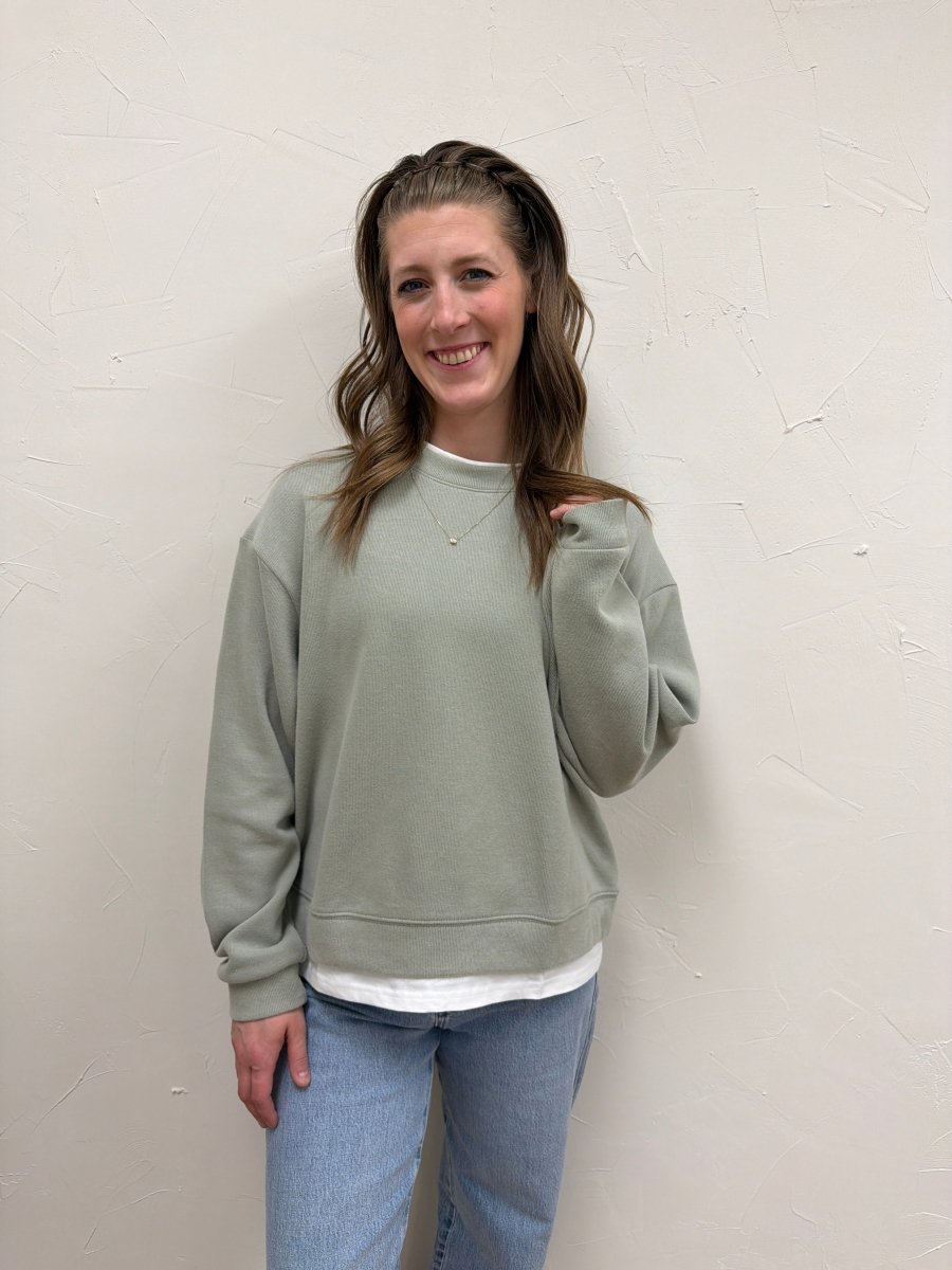 Twofer Sweatshirt - Three:Twelve Boutique - By Together