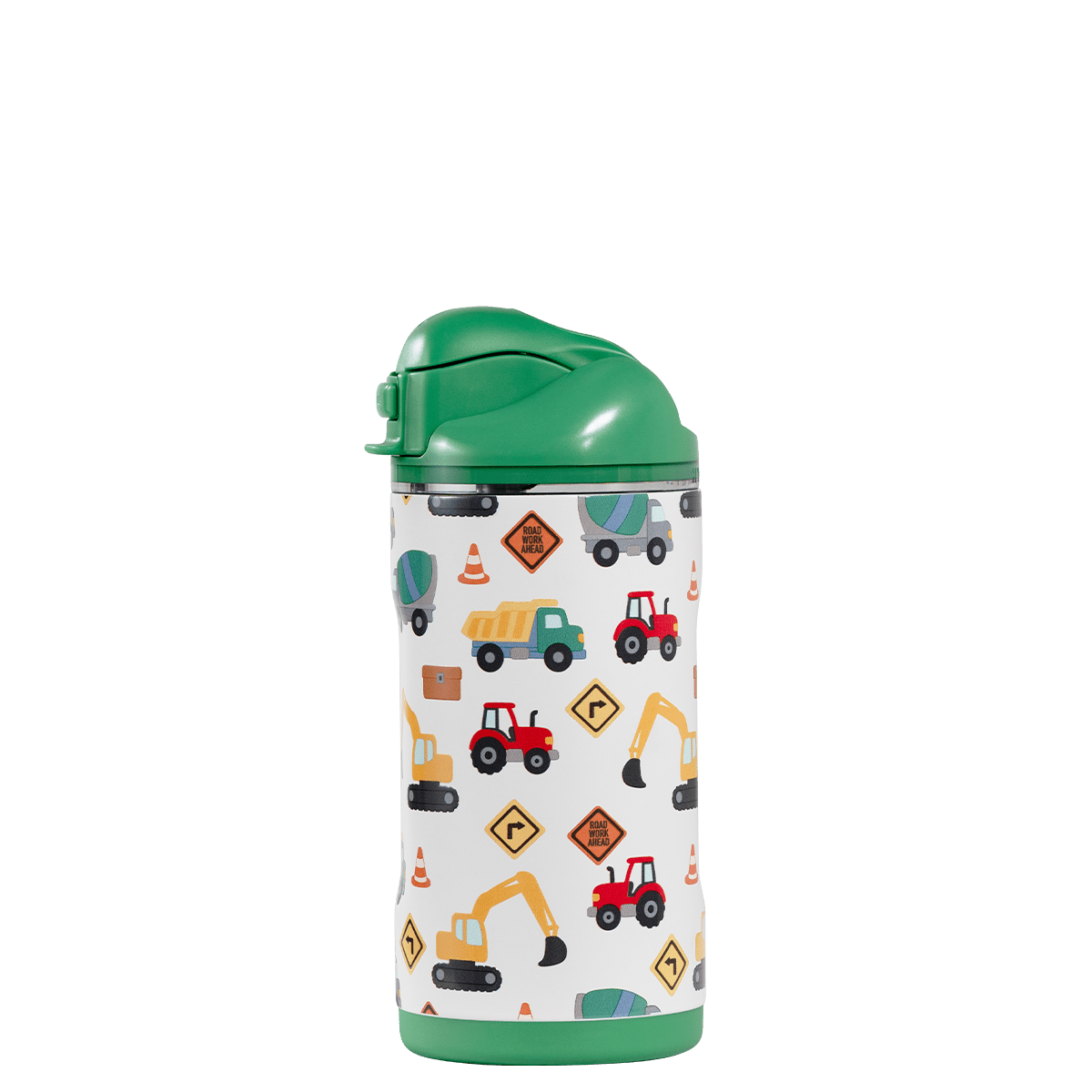 Under Construction HydroJug 14 oz Sport Kids Water Bottle - Three:Twelve Boutique - HydroJug