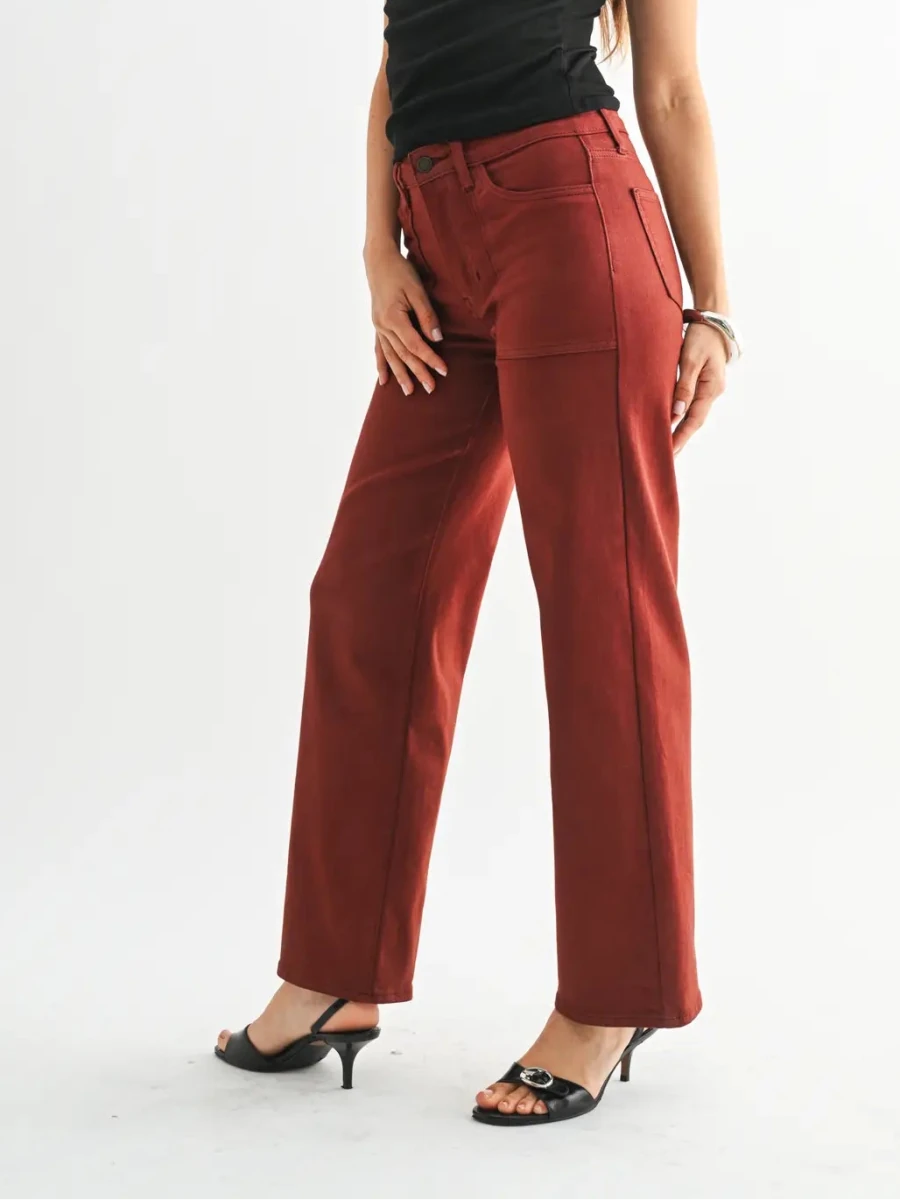 Utility Pocket Relaxed Straight Leg - Three:Twelve Boutique - Just Black Denim