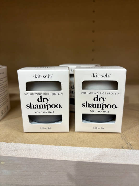 Volumizing Rice Protein Dry Shampoo - Dark Tinted 1 oz - Three:Twelve Boutique - Three:Twelve