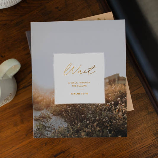 Wait | Psalms 31 - 60 Bible Study - Three:Twelve Boutique - The Daily Grace Co