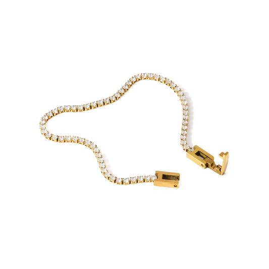 Waterproof 2mm Tennis Bracelet - Three:Twelve Boutique - Brenda Grands Waterproof Jewelry