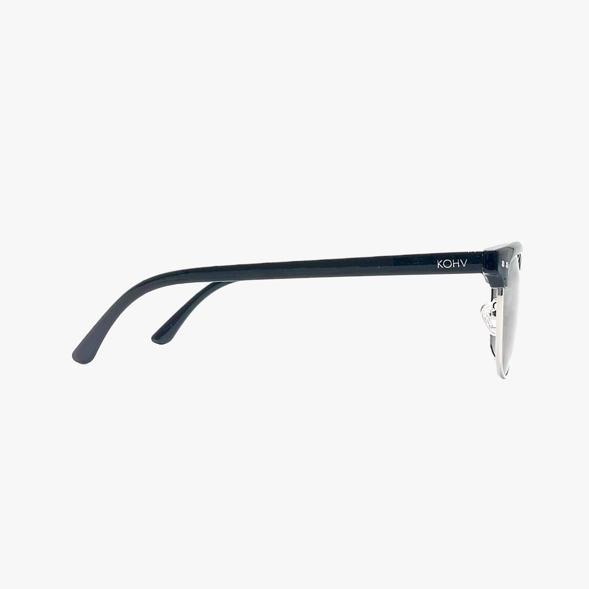 Weston Midnight Chrome Polarized Rimless Sunglasses – UV400 Protection - Three:Twelve Boutique - Kohv Eyewear