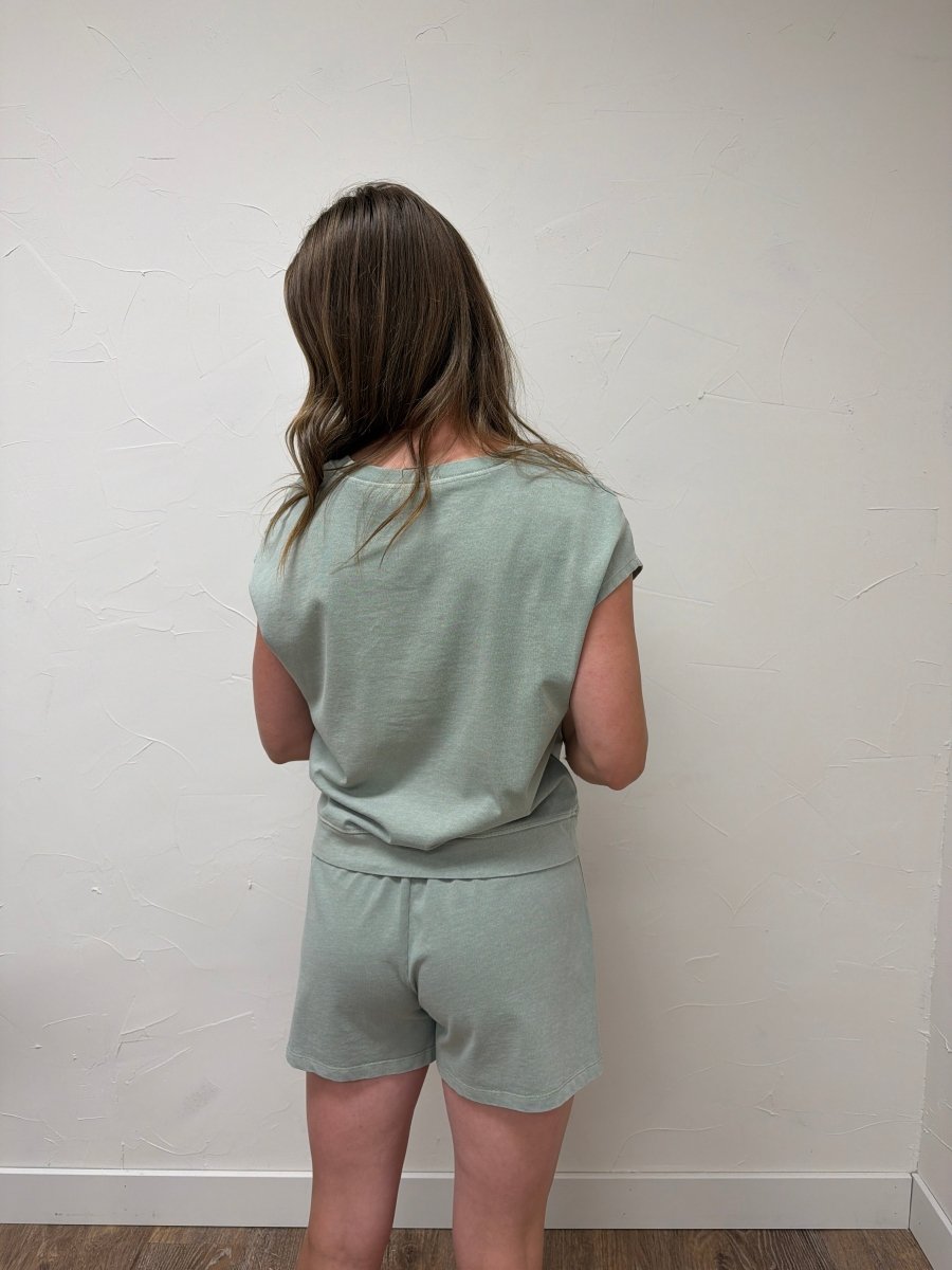 Women's Short & Tee Set – Casual Two-Piece Lounge Outfit - Three:Twelve Boutique - Three:Twelve Boutique