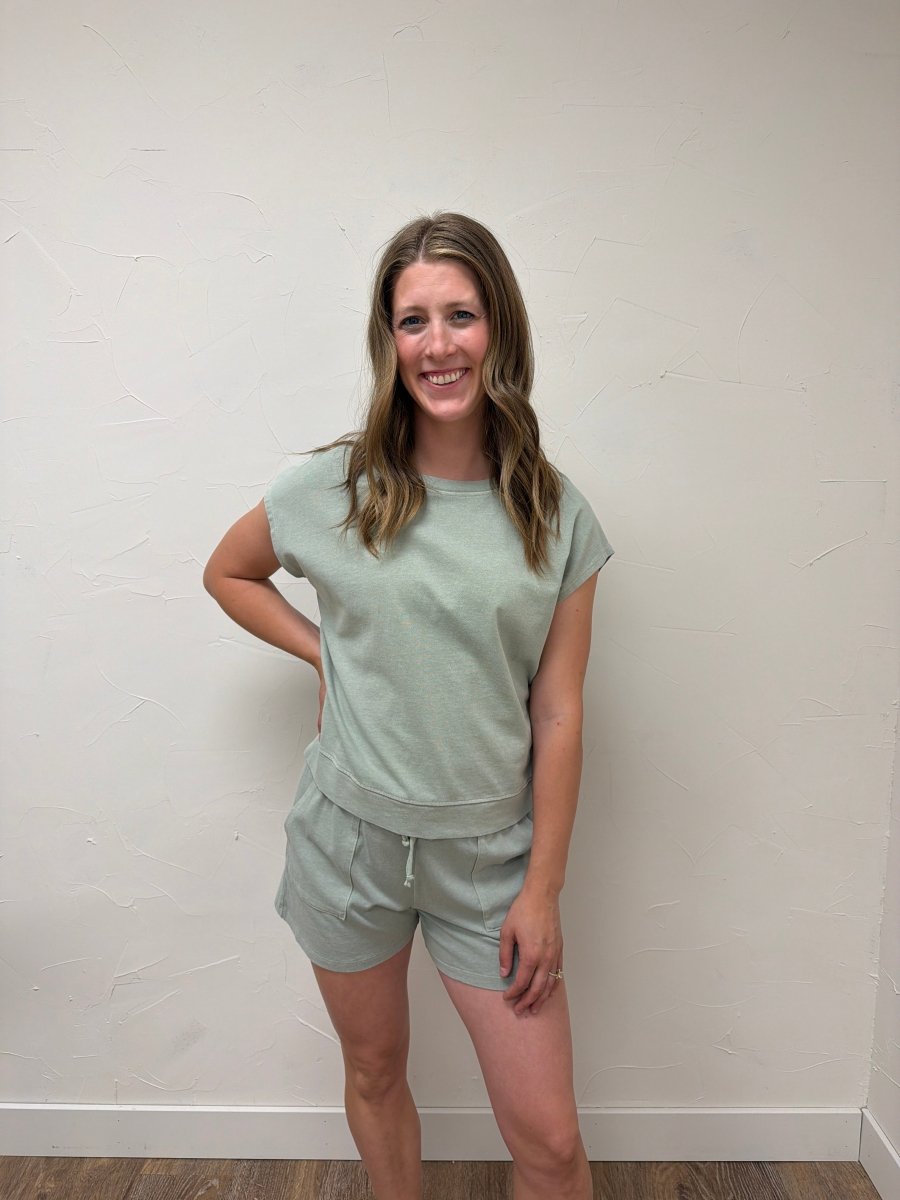 Women's Short & Tee Set – Casual Two-Piece Lounge Outfit - Three:Twelve Boutique - Three:Twelve Boutique