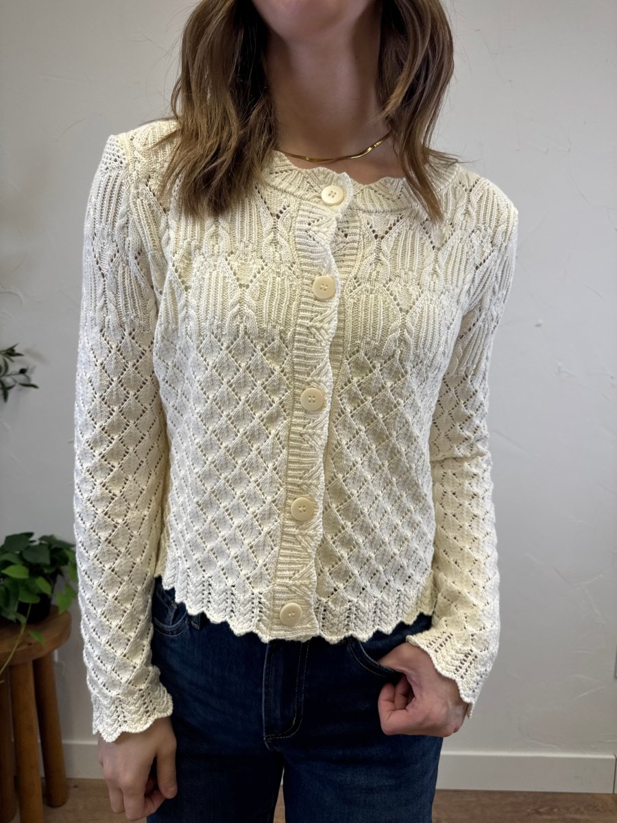 Yvonne Cardigan - Three:Twelve Boutique - Aemi+Co