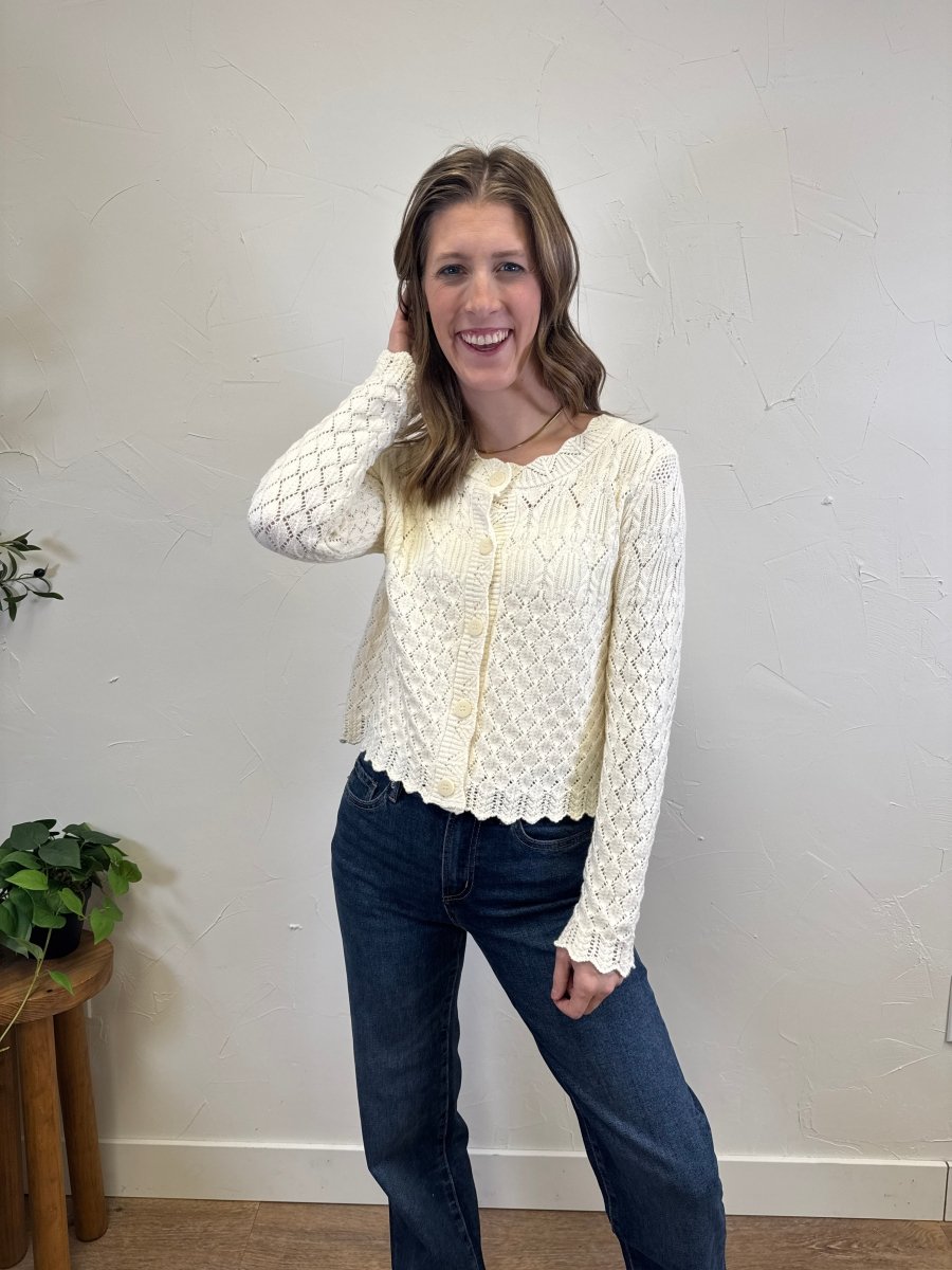 Yvonne Cardigan - Three:Twelve Boutique - Aemi+Co