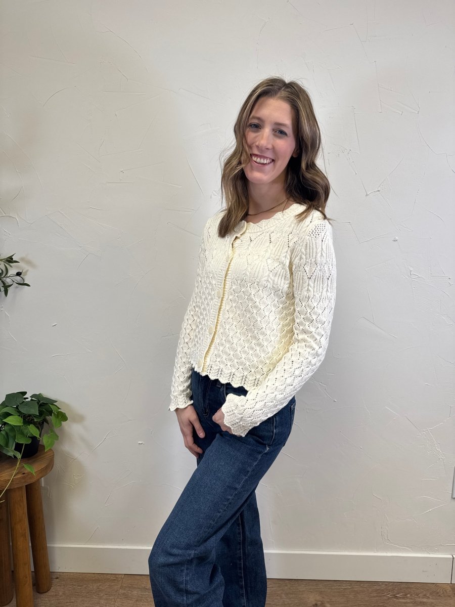 Yvonne Cardigan - Three:Twelve Boutique - Aemi+Co